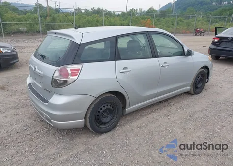 2007 Toyota Matrix Xr из США, поврежденный, VIN 2T1KR32E77C656575